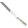 Cable de red InLine SF/UTP Cat.5e AWG26 CCA PVC gris 100m