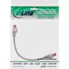 Cable de parcheo InLine S/FTP PiMF Cat.6 250MHz PVC cobre gris 0,3m