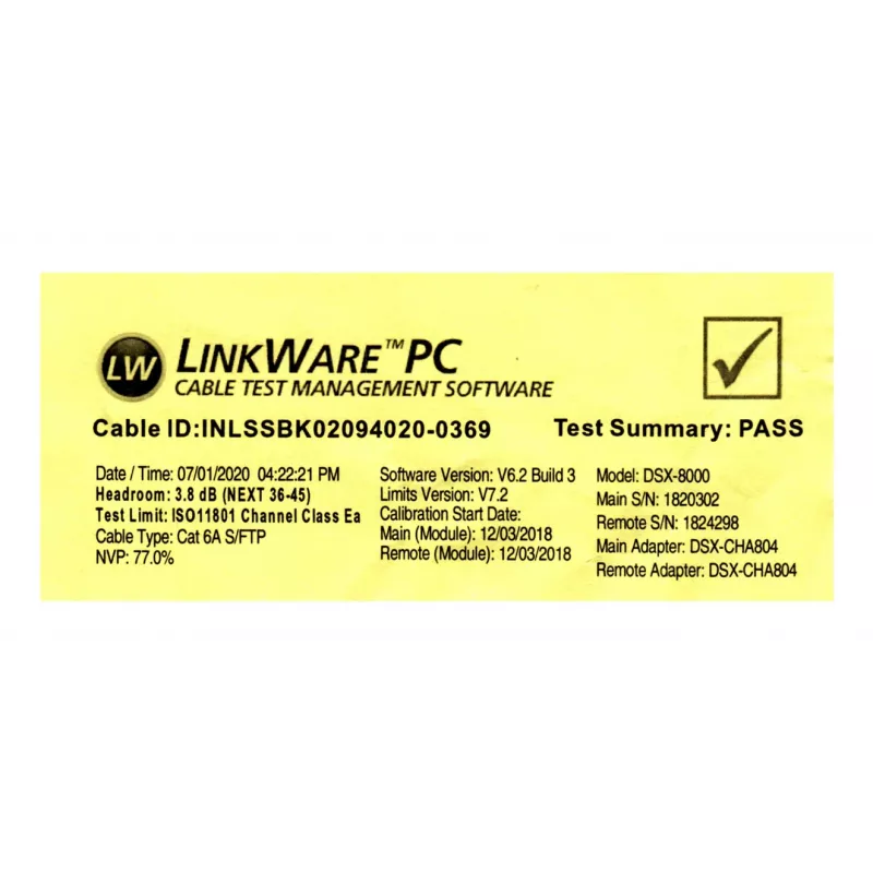 Cable de parcheo InLine S/FTP PiMF Cat.6A libre de halógenos 500MHz blanco 15m