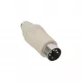 Adaptador de teclado InLine 5 pines DIN macho PS/2 hembra 33949