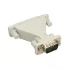 Adaptador serie AT InLine 25 pines hembra / 9 pines Sub-D macho