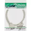Cable serie InLine DB9 hembra/hembra conexión directa 1,80m Beige
