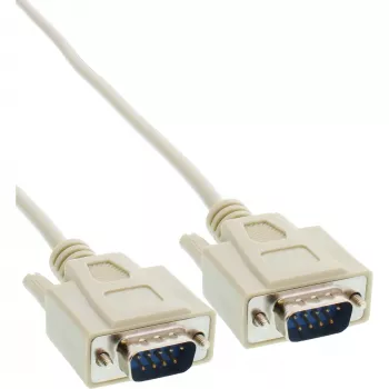 Cable serie InLine DB9 macho / macho directo 5m