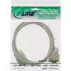 Cable serie InLine DB9 macho/macho directo 2m