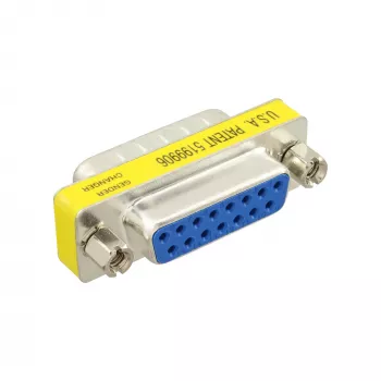 Mini adaptador InLine 15 pines puerto de juegos macho / hembra