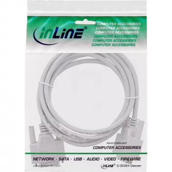InLine Cable alargador Gameport DB15 macho / hembra 5m, moldeado
