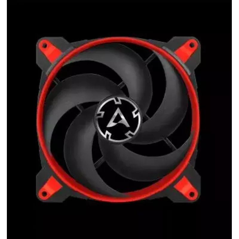 ARCTIC BioniX P140 (rojo) – Ventilador gaming de 140 mm optimizado para presión con PWM PST