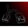 ARCTIC BioniX P140 (rojo) – Ventilador gaming de 140 mm optimizado para presión con PWM PST