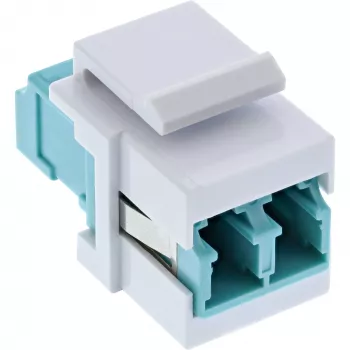 Adaptador keystone snap-in de fibra óptica InLine 89988B