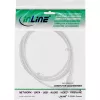 Cable de extensión DC InLine, conector macho/hembra DC 4,0x1,7mm, AWG 18, blanco 1m