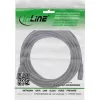 Cable de extensión DC InLine, conector macho/hembra DC 5,5x2,5mm, AWG 18, negro 5m
