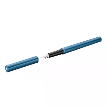 Pluma estilográfica Pelikan 823609 sistema de cartuchos azul petróleo