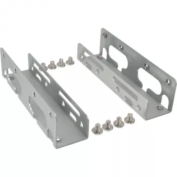 Soportes de guía de montaje InLine para discos duros de 3,5 pulgadas 59959