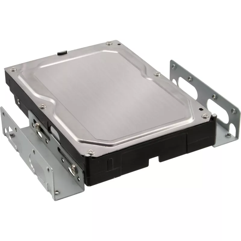 Soportes de guía de montaje InLine para discos duros de 3,5 pulgadas 59959