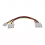 Cable de alimentación en Y interno InLine 1x Molex 5,25