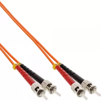 Cable de fibra óptica dúplex InLine ST/ST 50/125µm OM2 3m