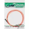 Cable de fibra óptica dúplex InLine MTRJ/ST 50/125µm OM2 2m