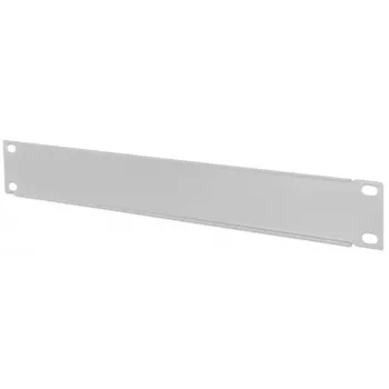 Intellinet Placa ciega de 10 pulgadas, cubierta 1HE para espacio no utilizado en armario de 10 pulgadas, metal, gris