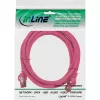 Cable de red InLine S/FTP PiMF Cat.6 250MHz PVC cobre rosa 2m
