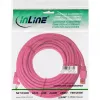 Cable de red InLine S/FTP PiMF Cat.6 250MHz PVC cobre rosa 20m