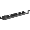 Bandeja/guía de cables para montaje bajo la mesa InLine 131×590×74 mm, negra