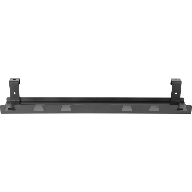 Bandeja/guía de cables para montaje bajo la mesa InLine 131×590×74 mm, negra