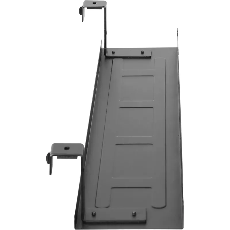Bandeja/guía de cables para montaje bajo la mesa InLine 131×590×74 mm, negra