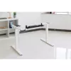 Bandeja/guía de cables para montaje bajo la mesa InLine 131×590×74 mm, negra