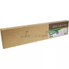 Bandeja/guía de cables para montaje bajo la mesa InLine 131×590×74 mm, negra