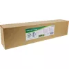 Canaleta de cables para mesas de altura regulable InLine 4 compartimentos, blanca, longitud 1,28 m