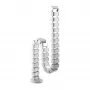 Canaleta de cables InLine para mesas de altura regulable, 4 compartimentos, gris, 68×36×42 mm