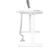 Canaleta de cables InLine para mesas de altura regulable, 4 compartimentos, gris, 68×36×42 mm