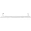 Canaleta para cables/bandeja para montaje bajo mesa InLine 131×590×74 mm, blanco