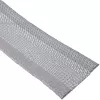InLine canaleta para cables, tubo textil con cierre de velcro, 1 m x 25 mm gris