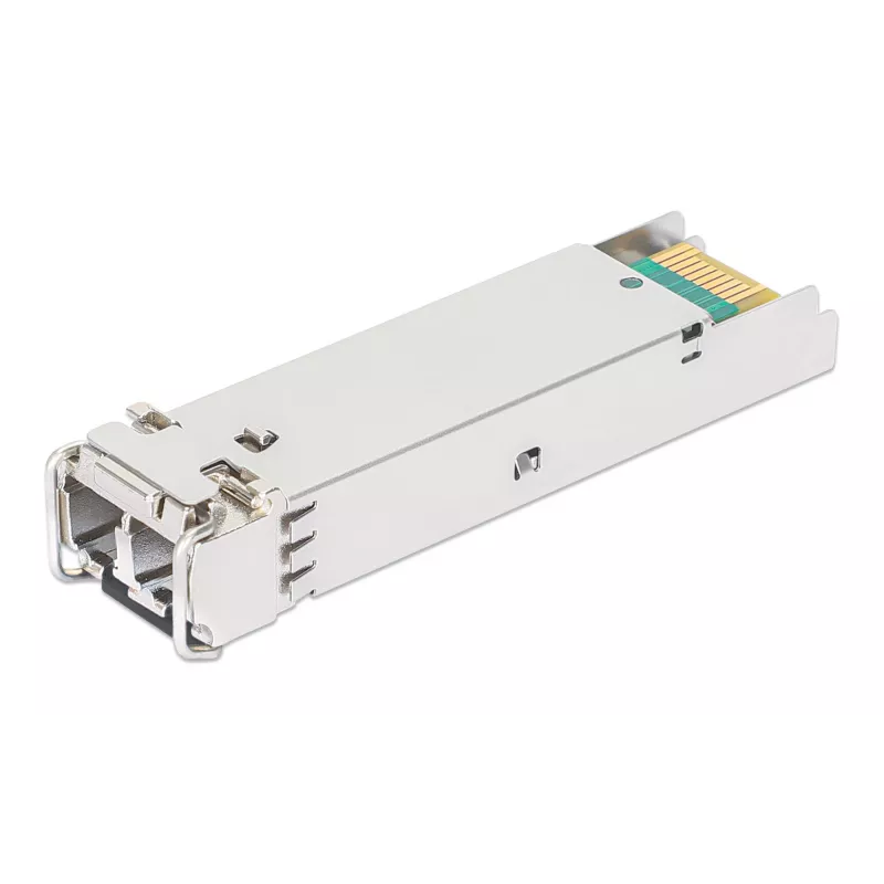 Intellinet módulo transceptor de fibra óptica Gigabit SFP Mini-GBIC 1000Base-SX LC 550m 850nm