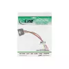 InLine cable adaptador de alimentación SATA 4-Pin Molex / 15-Pin SATA con bloqueo 0,30 m