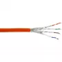 InLine cable de instalación Cat.7a, S/FTP (PiMF) 4x2x0.58 AWG23 1200MHz B2ca 50m