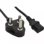 InLine Cable de alimentación tipo D Sudáfrica 5A / conector IEC 1,8 m
