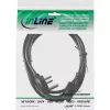 InLine Cable de alimentación tipo D Sudáfrica 5A / conector IEC 1,8 m