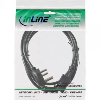 InLine Cable de alimentación tipo D Sudáfrica 5A / conector IEC 1,8 m