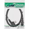 Cable de alimentación InLine 16652H Israel tipo H 3 polos conector IEC C13 1,8 m