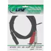 Cable de audio 2x conector RCA / conector hembra estéreo 3,5 mm 3 m InLine 89940D