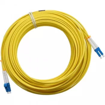 InLine Cable de fibra óptica dúplex LC/LC 9/125µm OS2 15m
