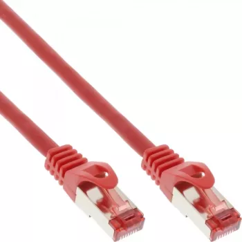 InLine Cable de parcheo S/FTP PiMF Cat.6 250MHz PVC cobre rojo 1,5m