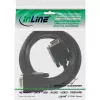 Cable S-VGA 15HD conector macho/macho negro 0,3m InLine 17803B