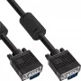 InLine Cable S-VGA 15HD conector macho / macho negro 1m