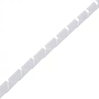 InLine cinta espiral 10m natural 10mm, blanco, 1 cm, 176 g, 250 mm, 260 mm, 50 mm