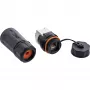 InLine set de acopladores Cat.6A, impermeable IP68, 2x RJ45 H/H, 1:1