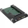 InLine adaptador de unidad 2,5 pulgadas SATA a SSD mSATA 76620B negro