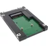 InLine adaptador de unidad 2,5 pulgadas SATA a SSD mSATA 76620B negro